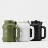 Negro, Verde Militar, Blanco