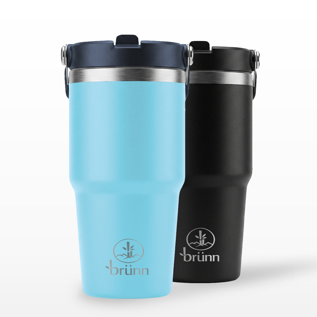 20oz, Azul claro, Negro