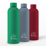 Verde Marino, Rojo, Gris